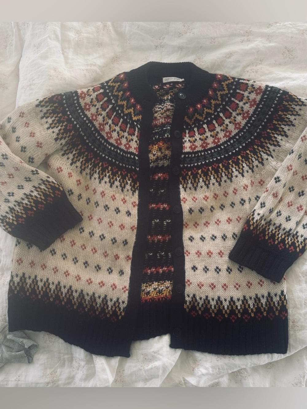 Christy Dawn Dora Cardigan in Norwegian Winter - Picture 5 of 8